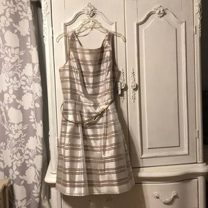 Dress champagne size 16 NWT